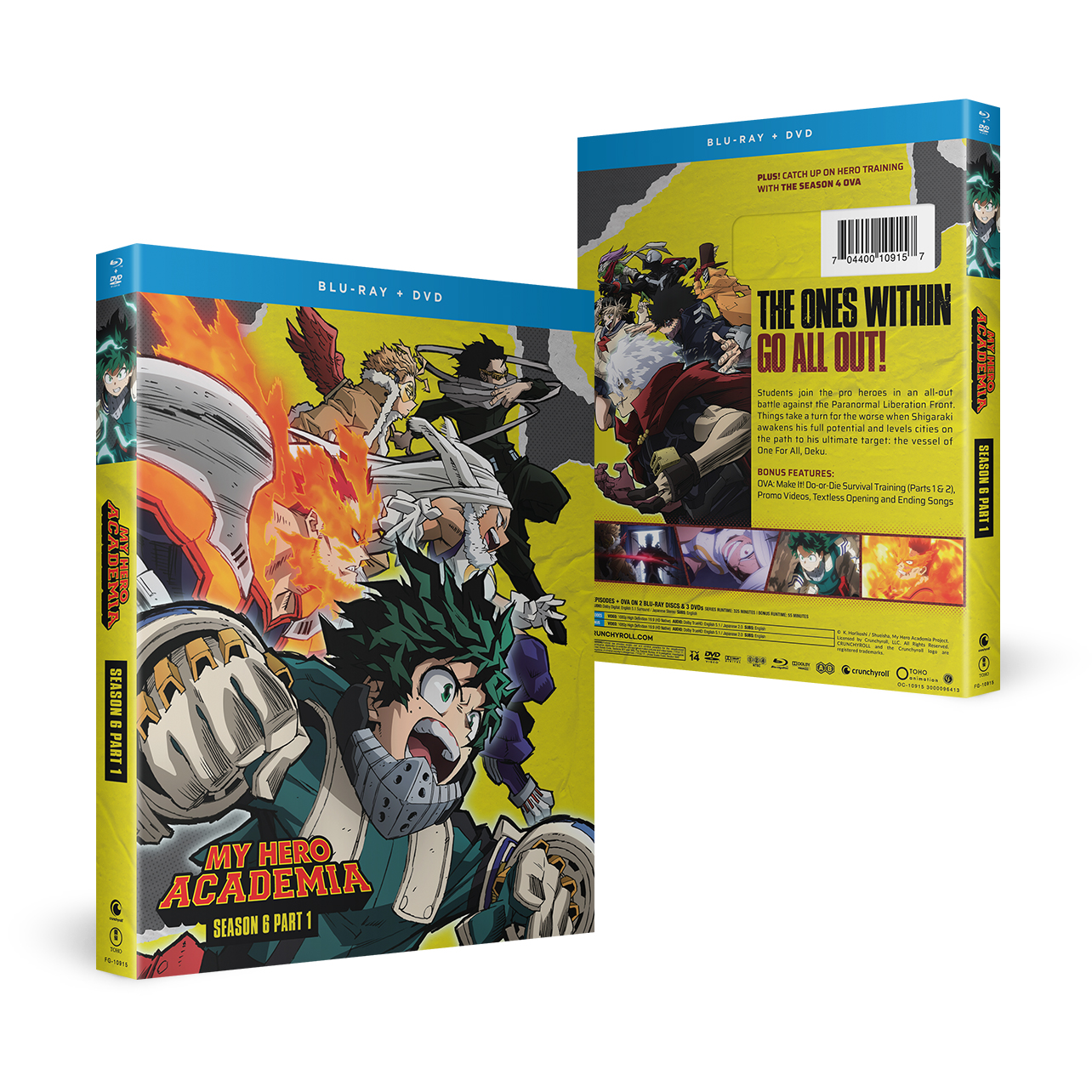 My Hero Academia - Season 6 Part 1 - Blu-ray + DVD image count 0